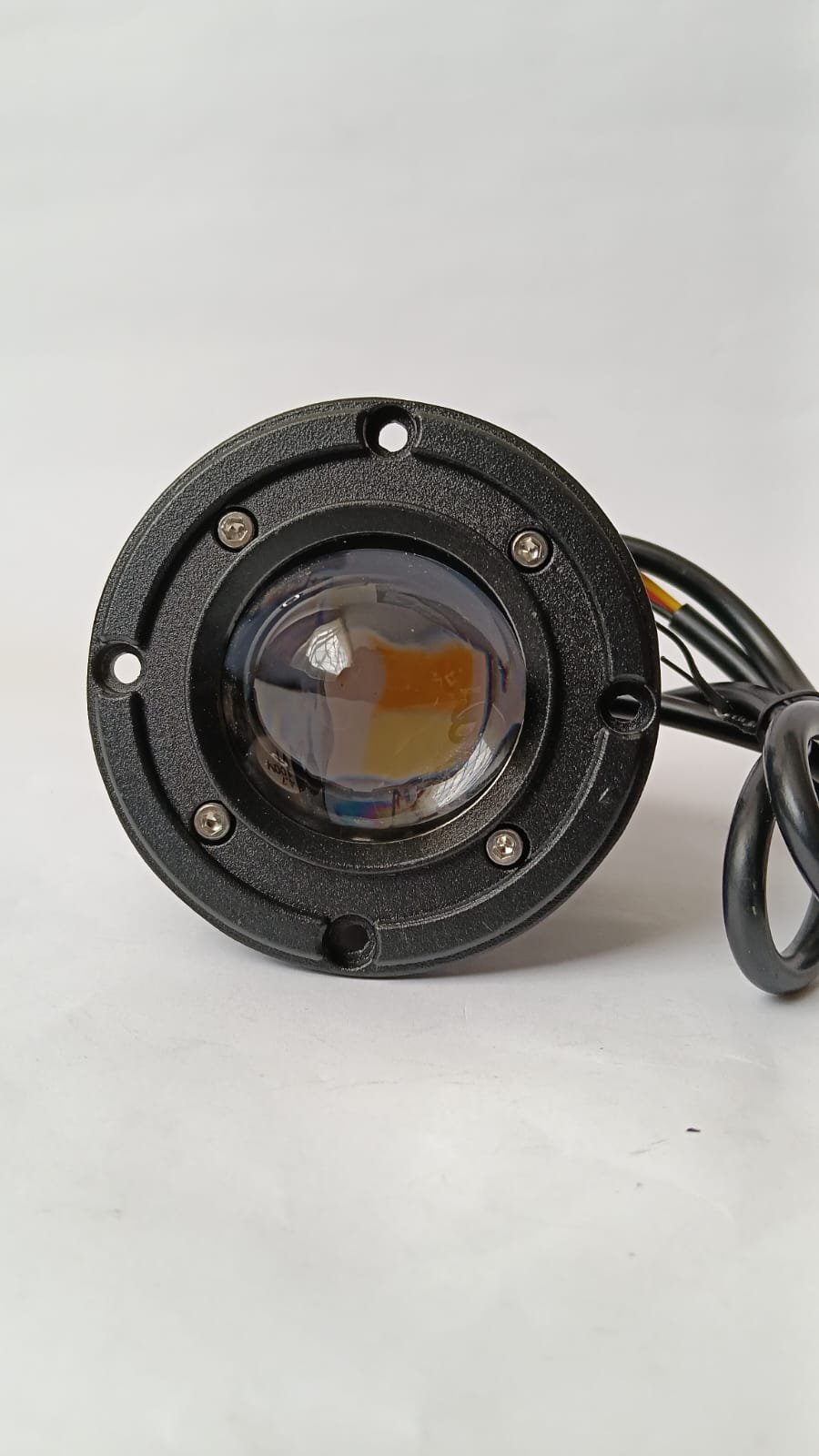 EXPLO INCRUSTAR LUPA REDONDA BICOLOR 8 CM X PAR (XKL-H-Q-15W-Y)